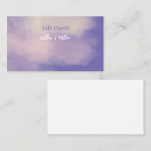 ライフコーチ，霊気，ヒーラー，ヨガ，名刺 名刺 (正面/裏面)