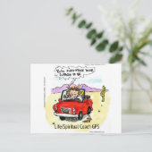 ライフコーチGPS ポストカード (スタンド正面)