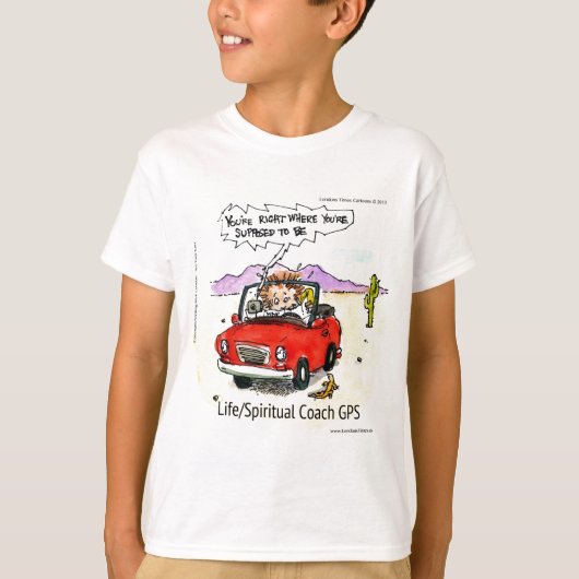ライフコーチGPS Tシャツ (正面)