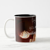 ライフコーヒー ツートーンマグカップ (左)