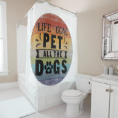 ライフゴールペットザドッグズ シャワーカーテン (インサイチュ)
