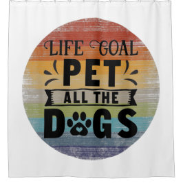 ライフゴールペットザドッグズ シャワーカーテン