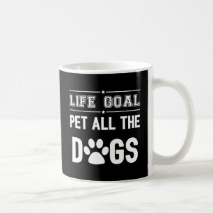 ライフゴール:『PET ALL THE DOGS II』 コーヒーマグカップ