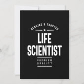 ライフサイエンティスト役職ギフト 招待状 (正面)