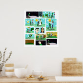 ライフサイクルポスター ポスター (キッチン)