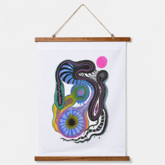 ライフサイクル 吊り下げ型タペストリー