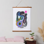 ライフサイクル 吊り下げ型タペストリー (寝室)