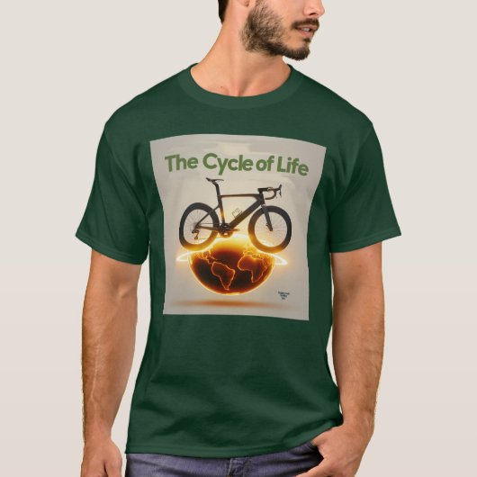 ライフサイクル Tシャツ (正面)