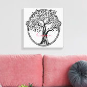 ライフサンダーの木_Cove キャンバスプリント (インサイチュ (リビング))