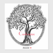 ライフサンダーの木_Cove シール (シート)