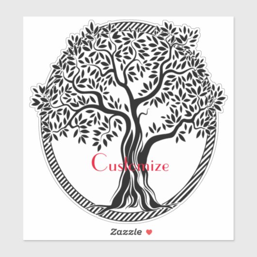 ライフサンダーの木_Cove シール (シート)