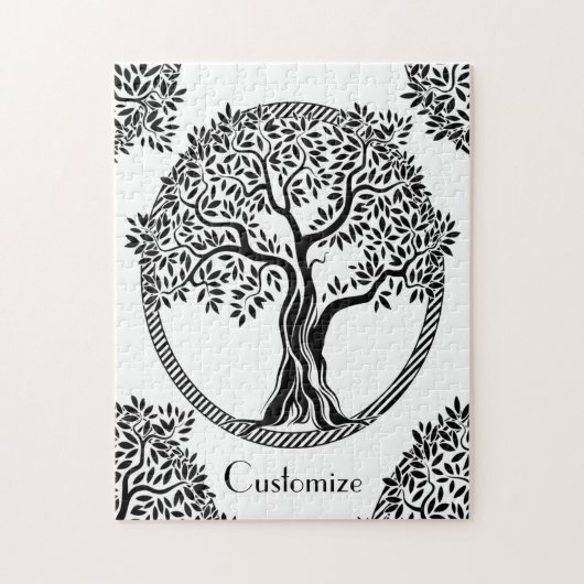 ライフサンダーの木_Cove ジグソーパズル (縦)