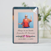 ライフサービスお祝いカードの写真祈りの言葉 サンキューカード (スタンド正面)