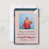 ライフサービスお祝いカードの写真祈りの言葉 サンキューカード (正面)