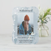 ライフサービスお祝いトンボ白花 招待状 (スタンド正面)