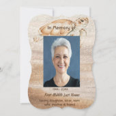 ライフサービスお祝いビーチウミガメ 招待状 (正面)