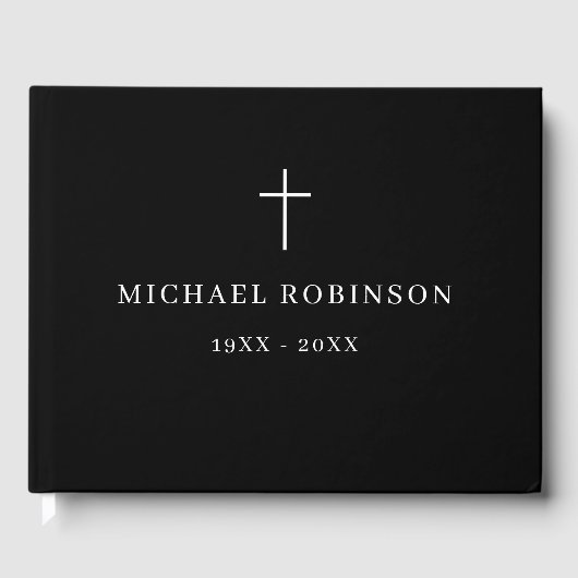ライフシンプルお祝い追悼記念の十字架 ゲストブック (正面)