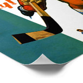 ライフシンプルは食べス遊プ・ホッケー ポスター (角)