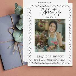 ライフシンプルプログラムのお祝いリーフ葬儀システム 招待状