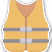 ライフジャケット シール (正面)