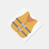 ライフジャケット スタンダードカクテルナプキン (角)