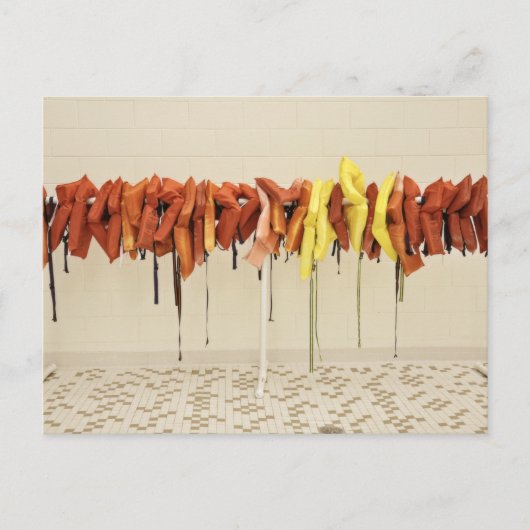 ライフジャケット ポストカード (正面)