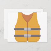 ライフジャケット ポストカード (正面/裏面)