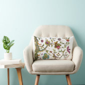 ライフジャコフェイクビーン刺繍枕 ランバークッション (椅子)