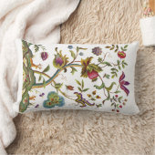 ライフジャコフェイクビーン刺繍枕 ランバークッション (ブランケット)