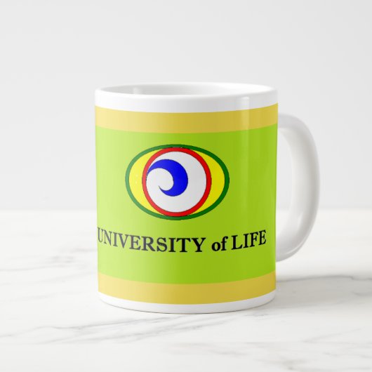 ライフジャンボマグ大学 ジャンボコーヒーマグカップ (正面右)