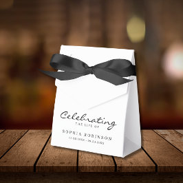 ライフスクリプトエレガント葬儀のお祝い フェイバーボックス