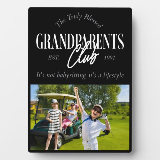 ライフスタイルおもしろいの祖父母クラブの写真 フォトプラーク (正面)