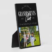 ライフスタイルおもしろいの祖父母クラブの写真 フォトプラーク (側面)