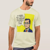 ライフスタイルが在庫切れの漫画ブックTシャツ Tシャツ (正面)