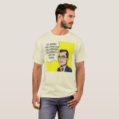 ライフスタイルが在庫切れの漫画ブックTシャツ Tシャツ (正面フル)