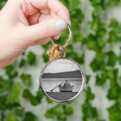 ライフスタイルカッコいい写真：エーゲ海の漁師 キーホルダー (手)