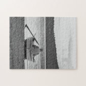 ライフスタイルカッコいい写真:エーゲ海の漁師 ジグソーパズル (横)