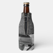 ライフスタイルカッコいい写真：エーゲ海の漁師 ボトルクーラー (ボトル裏面)