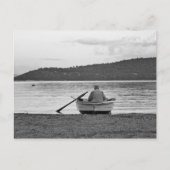 ライフスタイルカッコいい写真：エーゲ海の漁師 ポストカード (正面)