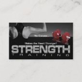 ライフスタイルコーチングの強化 名刺 (正面)