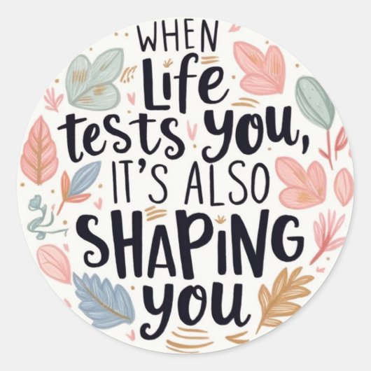 ライフステッカーが付いている場合 ラウンドシール (正面)