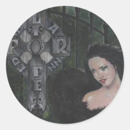 ライフステッカーの使用禁止 ラウンドシール