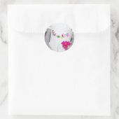 ライフステッカーの色 ラウンドシール (バッグ)