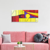 ライフステージ ギャラリー 包装 キャンバスプリント (インサイチュ (リビング))