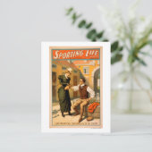 ライフスポーツのボクサーボクシング劇場ポスター ポストカード (スタンド正面)