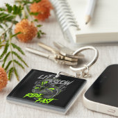 ライフスローライドファーストライフスタイル キーホルダー (正面右)