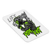 ライフスローライドファーストライフスタイル マグネット (右側)