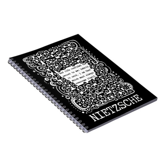 ライフスSECRET引用文バイニーチェ ノートブック (右側)