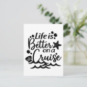 ライフズオンクルーズクルージングファミリーバケーション ポストカード (スタンド正面)