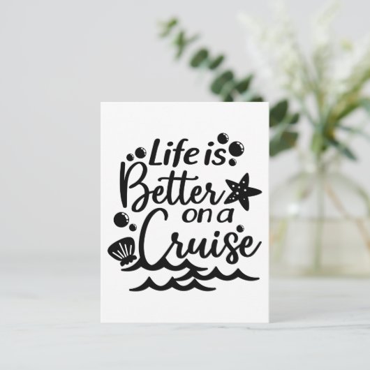 ライフズオンクルーズクルージングファミリーバケーション ポストカード (スタンド正面)